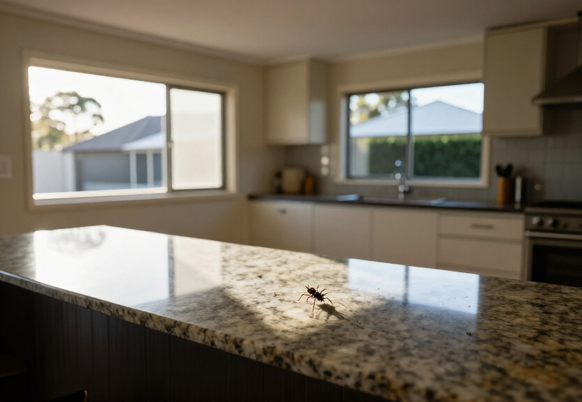 Ant-free living room in Kyeemagh after treatment
